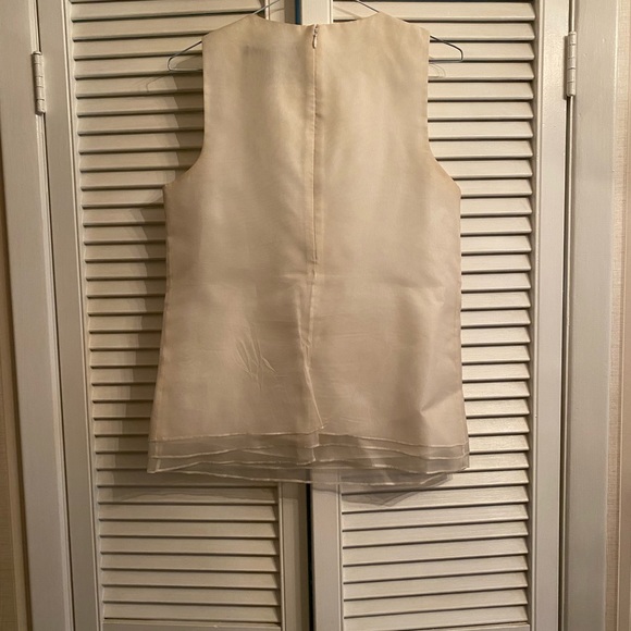 Vintage Robert Rodriguez ruffle front top size 6 - Picture 6 of 6